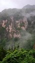 雨中仙境天子山！