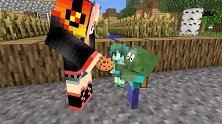 Minecraft动画《数学课》，谁是最聪明的怪物宝宝！