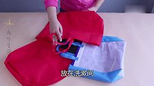 手提袋别扔啦，简单缝一缝挂在家里超实用，朋友见了都夸赞