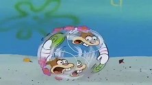 海绵宝宝：海绵宝宝溺水，救生员赶紧施救！