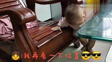 十个多月宝宝在家横行霸道，宝妈一人带三，眼睛不敢离开孩子！
