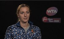 【中字】科娃赛后采访谈莎娃退役 “她是许多网球运动员的偶像”