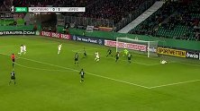 罗宾·克诺赫 德国杯 2019/2020 德国足协杯 第2轮 沃尔夫斯堡 VS RB莱比锡 精彩集锦