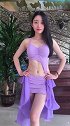 娇艳欲滴来形容这个颜色的练功服不为过