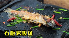刚捞上来的梭鱼，新鲜的食材只需要最简单的烹饪，肉质细腻，好吃