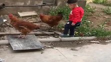 儿子去姥姥家第一天，发来这一段视频，看完真的是哭笑不得！