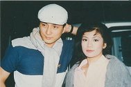 翁美玲与刘德华合照太少，两个人当年为演戏特拼，真是太不容易！