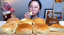奶油软面包（卡仕达、甜番薯、鲜奶油、绿茶、奶油奶酪酥粒等）
