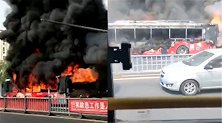 突发！苏州一公交车自燃起火 乘客被紧急疏散