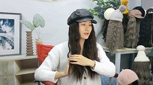 时尚又不脱俗，可拆卸假发帽，每个爱美的小姐姐值得拥有！