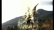 铠甲勇士：雪獒铠甲与地虎铠甲大招的火拼，势均力敌