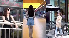 穿着紧身包股裙婀娜多姿的美女，总是这么吸引人，太漂亮了