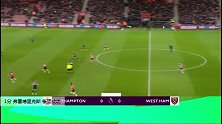 弗雷德里克斯 英超 2019/2020 南安普顿 VS 西汉姆联 精彩集锦