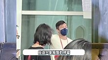网友偶遇陈冠希低调回港，同友人谈笑风声，口罩难挡帅气面容