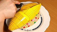 当大厨遇上乐高会怎样？“乐高蛋包饭”出炉，看完都饿了！