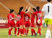多点开花！中国U20女足6-0轻取菲律宾 夺亚预赛开门红