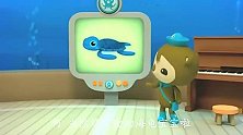 《海底小纵队》小纵队设置远程摄像机，观察海龟宝宝