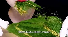 不爱吃肉却偏爱草皮，女子大口啃的香甜，这个东西真的好吃吗
