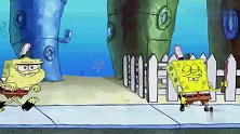 海绵宝宝：海绵宝宝被抓，这么大的手铐，居然能拷上海绵宝宝！