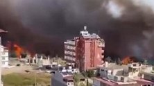 叙利亚三省发生百余起林火已致4死 火势已蔓延到邻国黎巴嫩