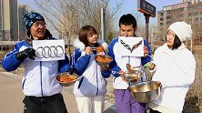 学校食堂按车标打饭，把科尔维特认成了五菱宏光，真有趣