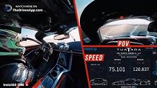 美国超跑SSC Tuatara在内华达公路上跑出了时速532