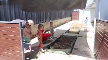 6个孩子信誓旦旦要整理自家花圃，之后发生的一幕，有意思了