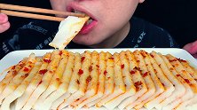 吃湖北荆州鱼糕，听不一样的咀嚼音！