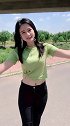 我的女神越来越会搭配衣服了！