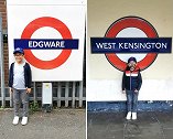 英国6岁男孩“打卡”伦敦所有272个地铁站 欲打破世界纪录