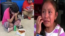 “我要我爸爸，他不是罪犯……”一位小女孩面对美媒这样哭着说