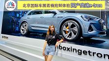北京国际车展若楠抢鲜体验国产奥迪e-tron