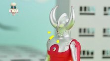加恩Q砸晕欧布奥特曼 贝利亚将黑暗能量注入欧布体内