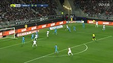 第11分钟亚眠球员阿里萨米进球 亚眠1-0马赛