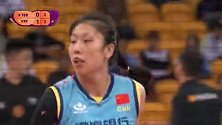 提气！天津二传姚迪单手调球晃出空门 杨艺2号位暴击下球