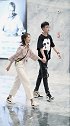 运动套装 小姐姐好机智 你们喜欢这个小姐姐吗