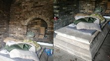 农民工住进明代公主墓 住了几十人睡上石棺床