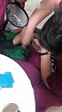 猫：护士姐姐你轻一点呀，弄疼我了！