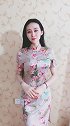微胖姑娘，穿起旗袍来像变了一个人，活脱脱的古典美女！