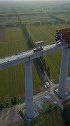 建设时期的超级工程蒙华铁路河津段珍贵影像航拍！厉害了我的国！
