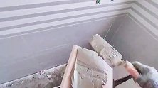 家装贴砖经验分享，卫生间怎样包排污管？分享我们这边的做法
