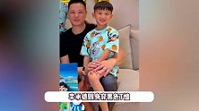 胡杏儿迎45岁生日，李承德晒十年全家福，从夫妻俩升级为一家五口