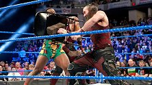 WWE-18年-SD第969期：双打赛 大E&吉米乌索VS蛮力兄弟-单场