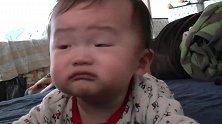 爆笑！3个多月的小宝宝不停叫唤，最后一刻悲伤逆流成河