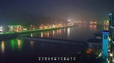 雨天：山城的夜景，城市人可以看看