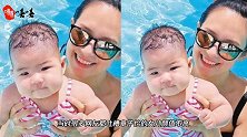 章子怡女儿颜值逆袭，丑萌的她越长越像妈妈