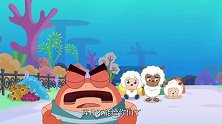 喜羊羊：灵魂画手蟹老板，把灰太狼画成扁嘴鸭，亏喜羊羊能认出来