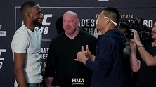 李景亮和马格尼首次面对面 嘎子哥表情轻松又不失豪横