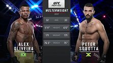 UFC on ESPN第14期：奥利维拉VS皮特-索博塔