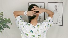 韩范儿发型原来这么简单，不扎脖子，不脏衣领，温婉大方又洋气